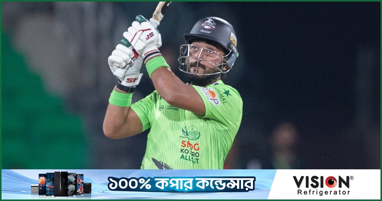 ইমনের ঝড়ো ব্যাটিংয়ের পরও লাহোরের পরাজয়